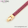 74409 Xuping hot sales exquisite workmanship top grade delicate colorful bracelet